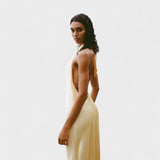 Gala - Halter Szatén Ruha