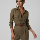 Milota | Elegáns kockás overall