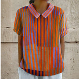 Nina - Geometrikus Csíkos Ing