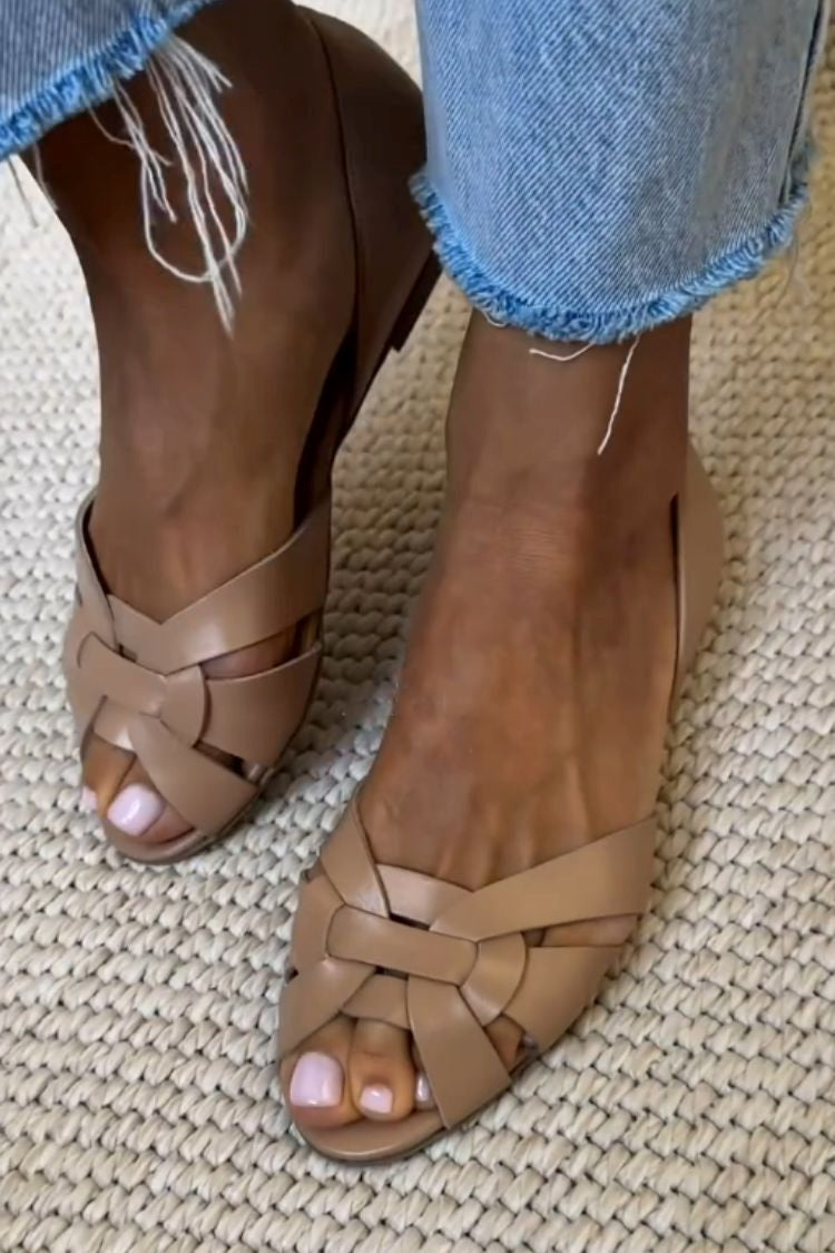 Lapossarkú espadrille nyitott orral