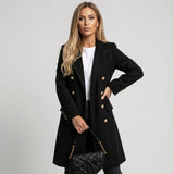 Hosszú trench coat puha poliészter keverékből állítható övvel