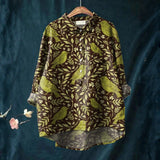 Vitória - Vintage Virágmintás Casual Ing
