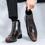 Lourenço - Elegáns Bőr Csizmák