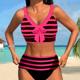 Vitória - Magas derekú csíkos bikini