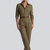 Milota | Elegáns kockás overall