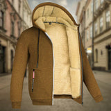 Lourenço - Fleece Kapucnis Pulóver Férfiaknak