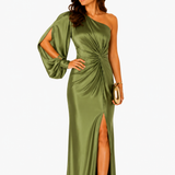 Milada | Elegáns aszimmetrikus maxi ruha