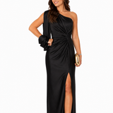 Milada | Elegáns aszimmetrikus maxi ruha