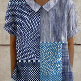 Alina - Patchwork Mintás Ing
