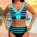Vitória - Magas derekú csíkos bikini