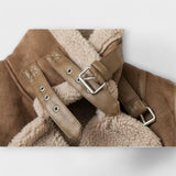 Catarina - Suede Pilóta Kabát