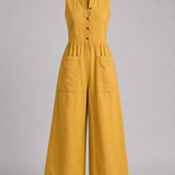 Gabriela | Minimalista ujjatlan overall