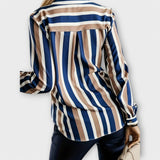 Ema - Csíkos casual blúz