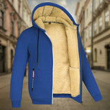 Lourenço - Fleece Kapucnis Pulóver Férfiaknak