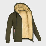 Lourenço - Fleece Kapucnis Pulóver Férfiaknak
