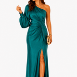 Milada | Elegáns aszimmetrikus maxi ruha