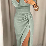 Natália - Elegáns, vállat szabadon hagyó ruha