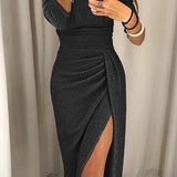 Natália - Elegáns, vállat szabadon hagyó ruha