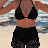 Adelaide - Elegáns csipkés bikini szett