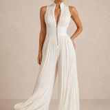 Leontína | Elegáns pliszírozott overall