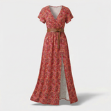 Cecília | Légies maxi ruha paisley mintával