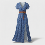 Cecília | Légies maxi ruha paisley mintával