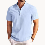 Henley Ing - Rövid Gombos Placket