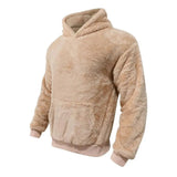 Hoodie - Keverék Fleece Kapucnival