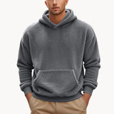 Hoodie - Keverék Fleece Kapucnival
