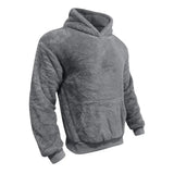 Hoodie - Keverék Fleece Kapucnival