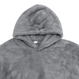 Hoodie - Keverék Fleece Kapucnival