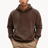 Hoodie - Keverék Fleece Kapucnival