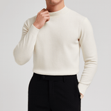 Vékony Kötött Pulóver - Slim Fit