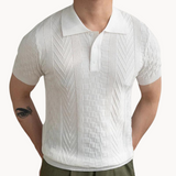 Polo - Texturált Jacquard Keverék