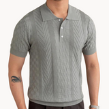 Polo - Texturált Jacquard Keverék