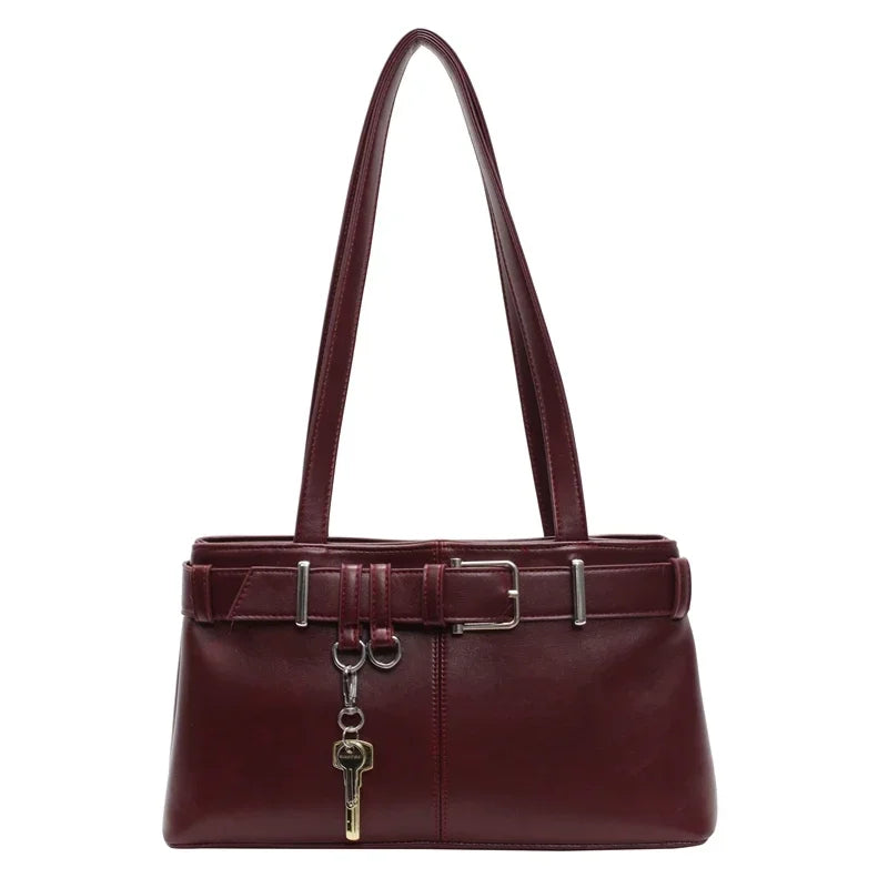 Elegáns sima crossbody táska