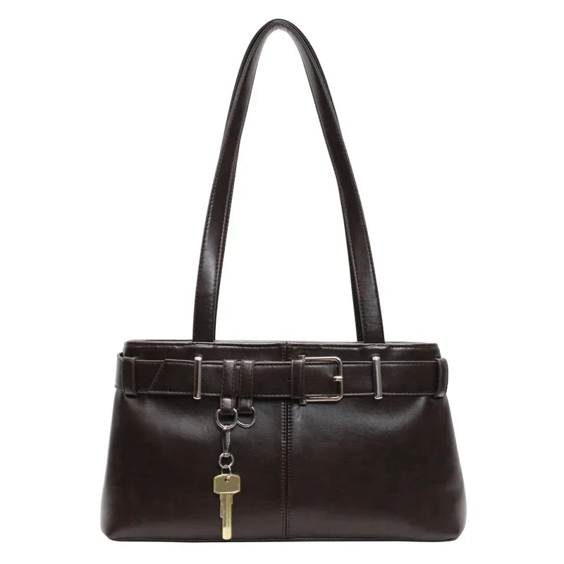 Elegáns sima crossbody táska