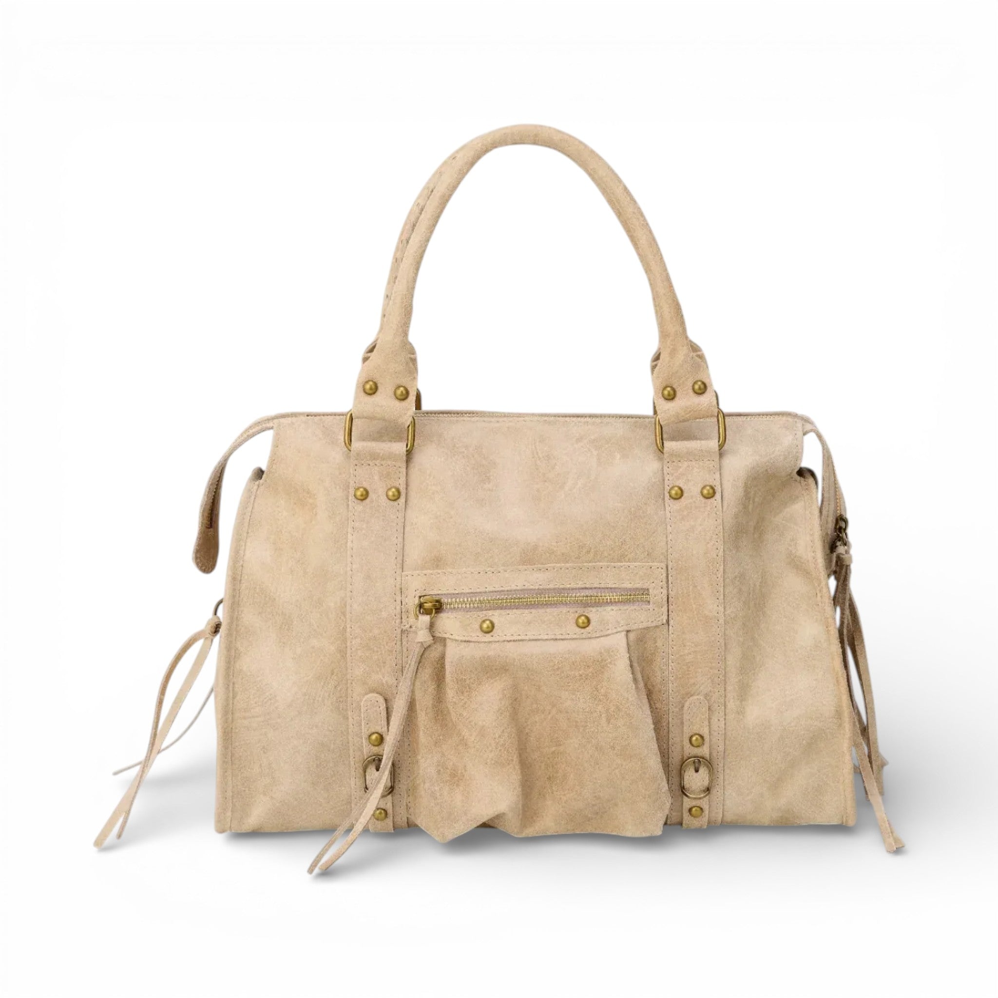 Nagy vintage sima tote táska