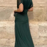 Luana - Elegáns V-nyakú ruha