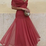 Luana - Elegáns V-nyakú ruha