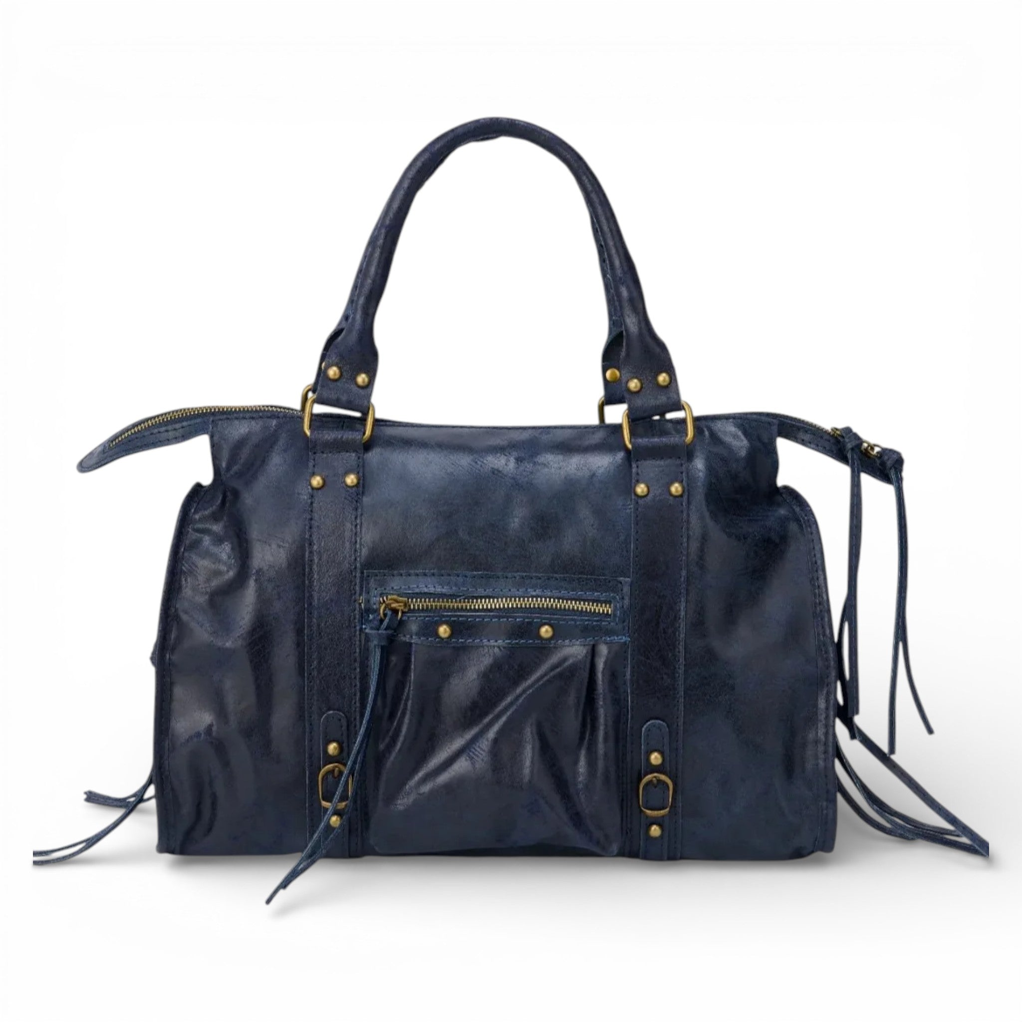 Nagy vintage sima tote táska