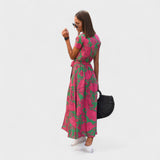 Rózsaszín Liliom - Boho Chic Ruha