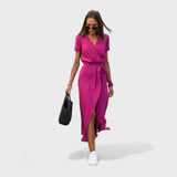 Rózsaszín Liliom - Boho Chic Ruha