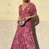 Luana - Elegáns V-nyakú ruha