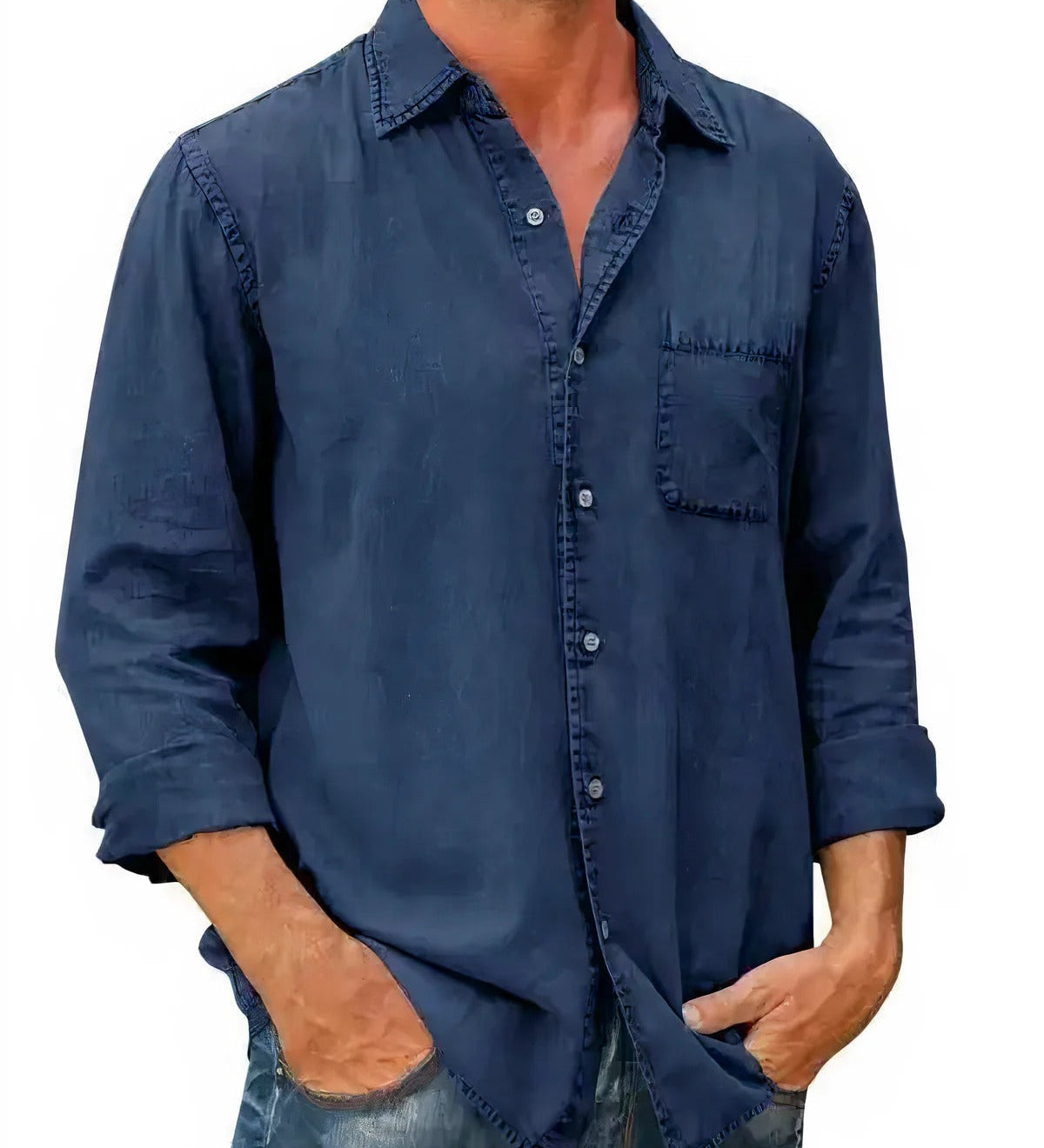 Ing - Hosszú Ujjú Denim Keverék