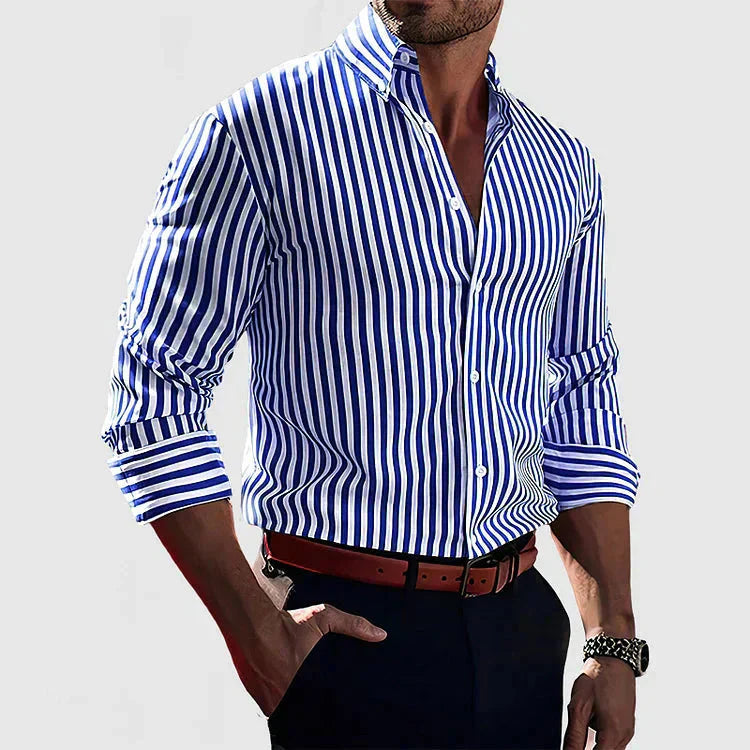 Overshirt Póló - Csíkos