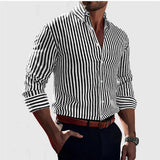 Overshirt Póló - Csíkos