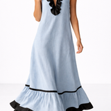 Sona | Maxi ruha fodrokkal