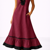 Sona | Maxi ruha fodrokkal