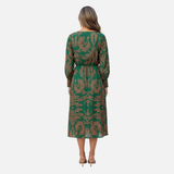 Oľga | Boho maxi ruha hosszú ujjakkal